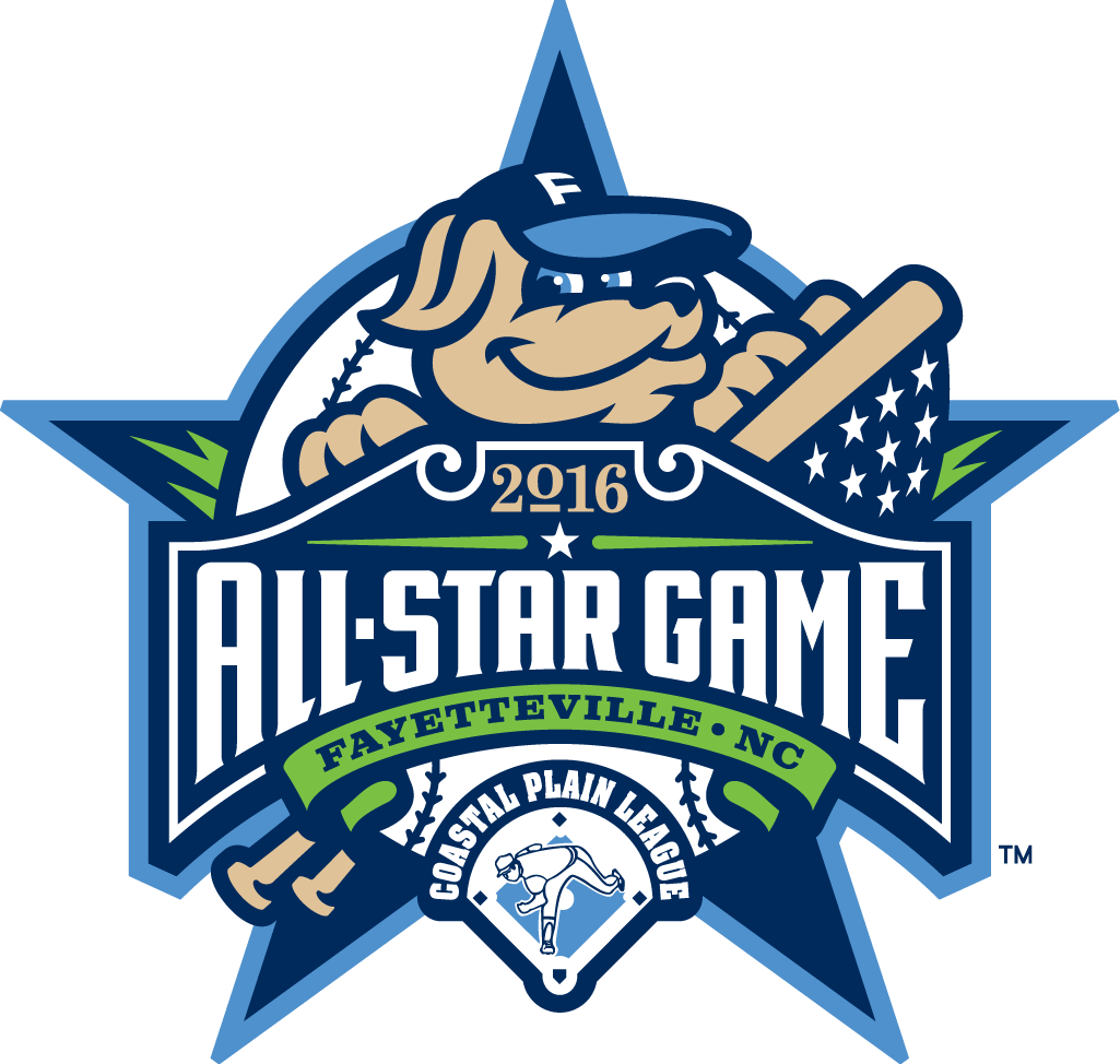 Coastal Plain League All-Star Game 2016 Primary Logo iron on transfers for T-shirts